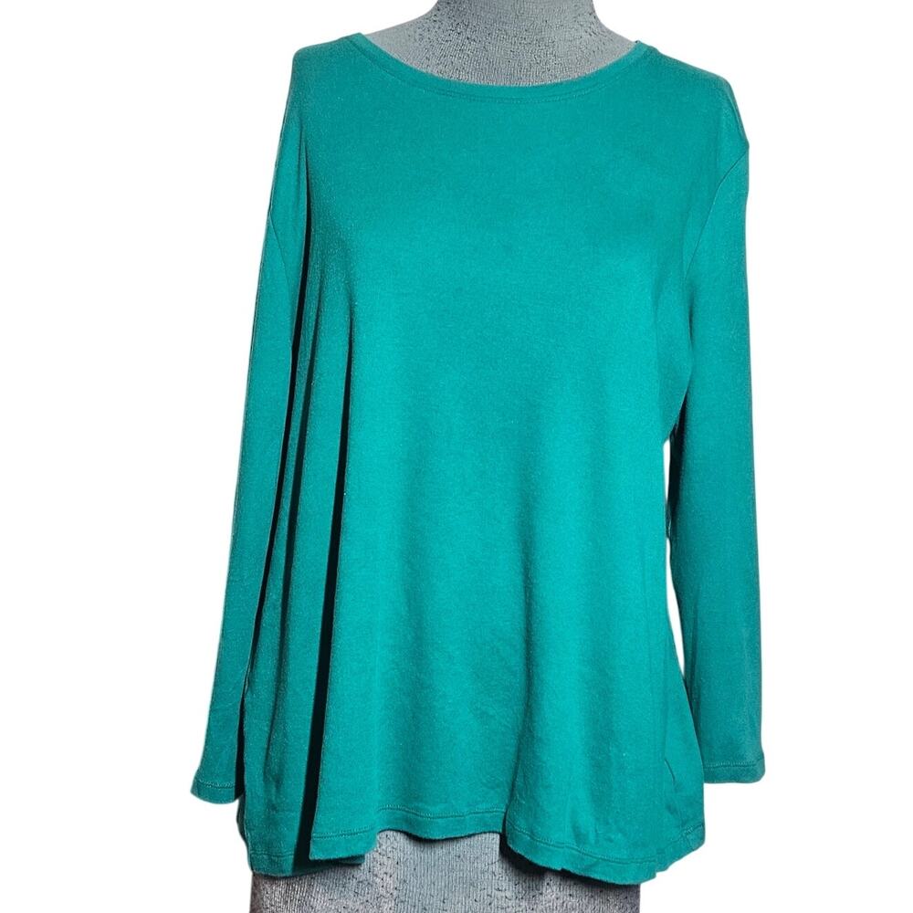 Green Perfectly Soft Long Sleeve Tee Size XL